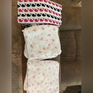 Pottery Barn Kids large swaddle blanket